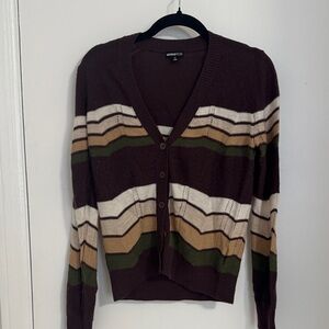 Minnie Rose Rich Burgundy Knit Top